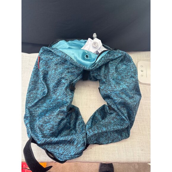 Dog Cooling Collar XL Size By Midog Blue Adjustable Neck Wrap For Large Dogs - Picture 3 of 5